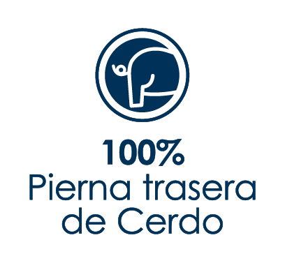 01-Carne 100% de la pierna trasera de cerdo_